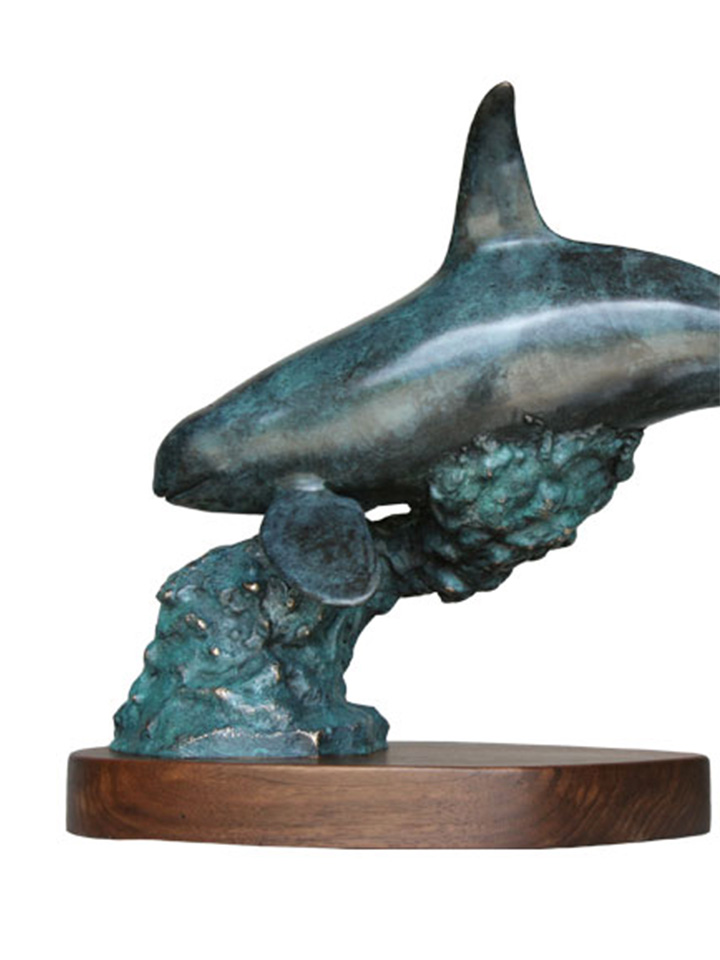 Simon Morris - Bronze sculpture by Simon Morris - Orca Spirit page